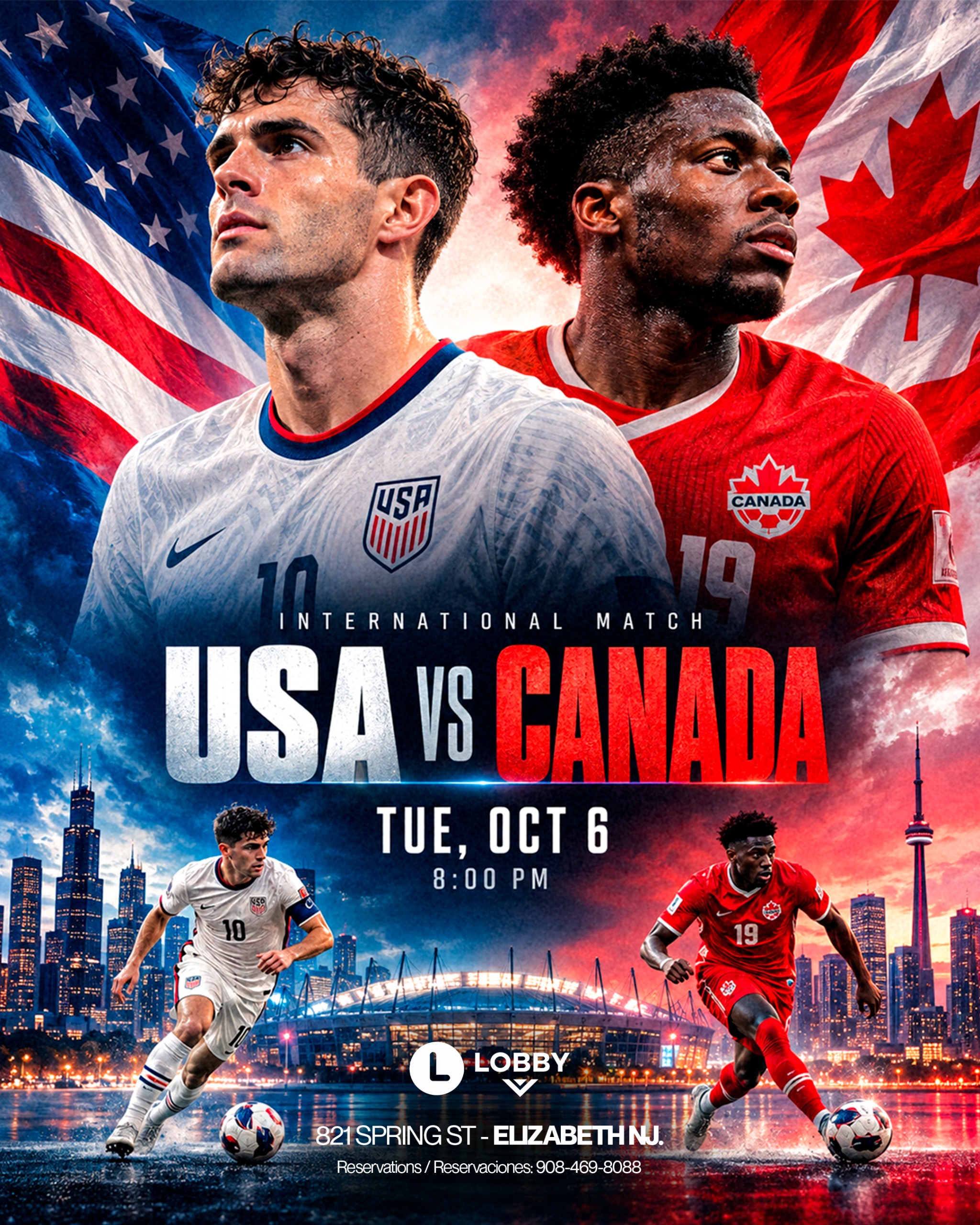 Watch Party: USA vs Canada