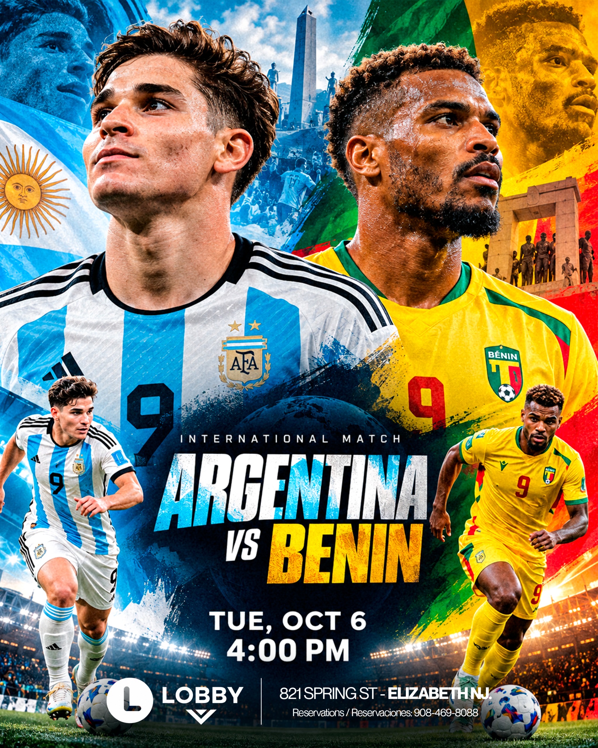 Watch Party: Argentina vs Benin